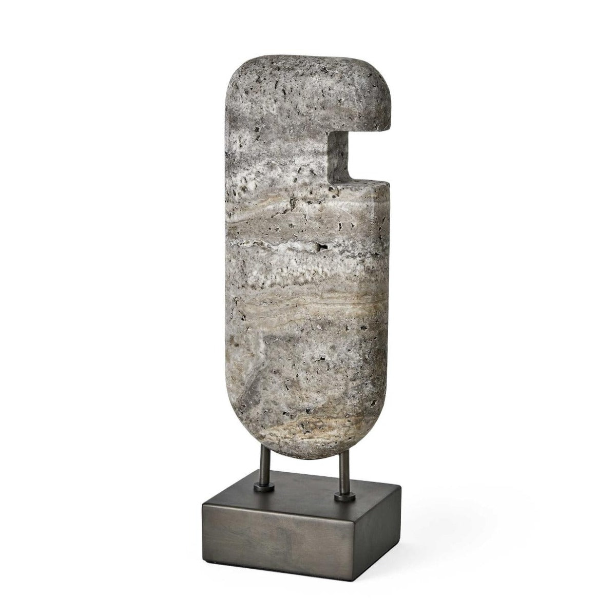 Uttermost Ancient Lore Sculpture Travertine - Tall
