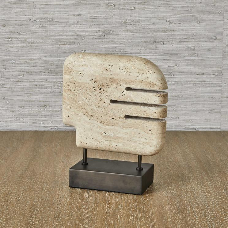 Uttermost Ancient Lore Sculpture Travertine - Medium