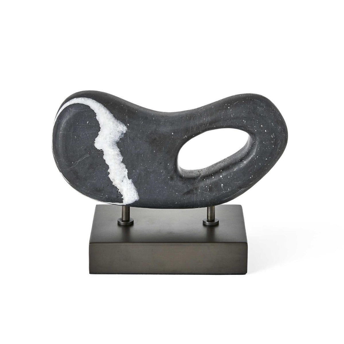 Single Vision Sculpture in Black Marble