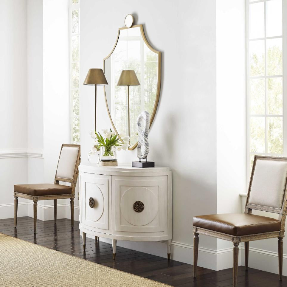 Uttermost Double Vision Black & White Marble Sculpture