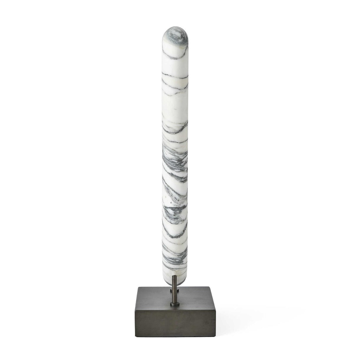 Uttermost Double Vision Black & White Marble Sculpture