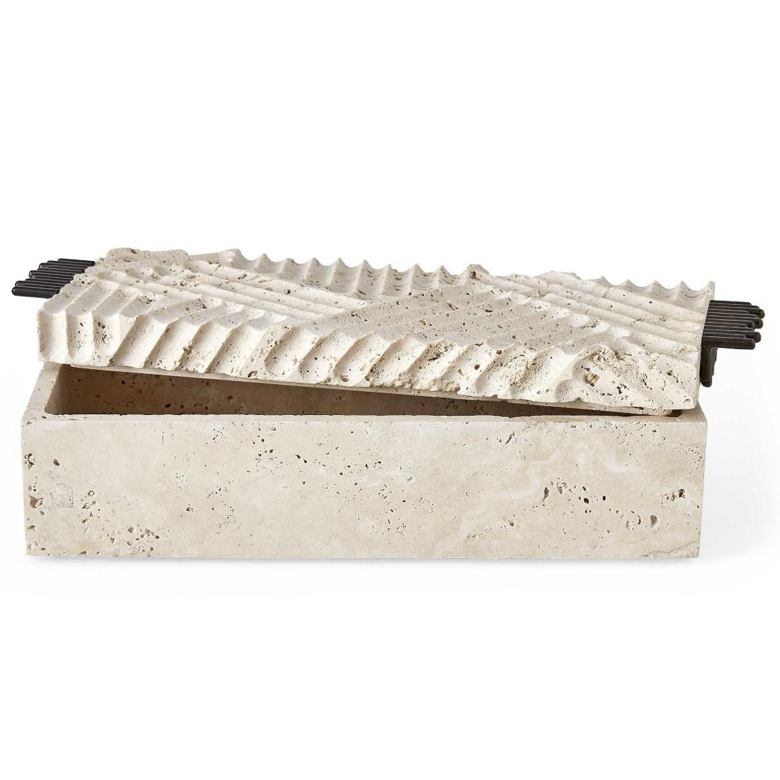 Uttermost Diagram Travertine Box