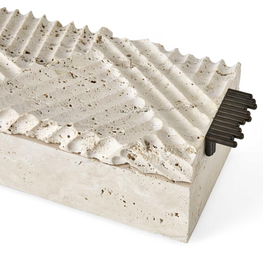 Uttermost Diagram Travertine Box