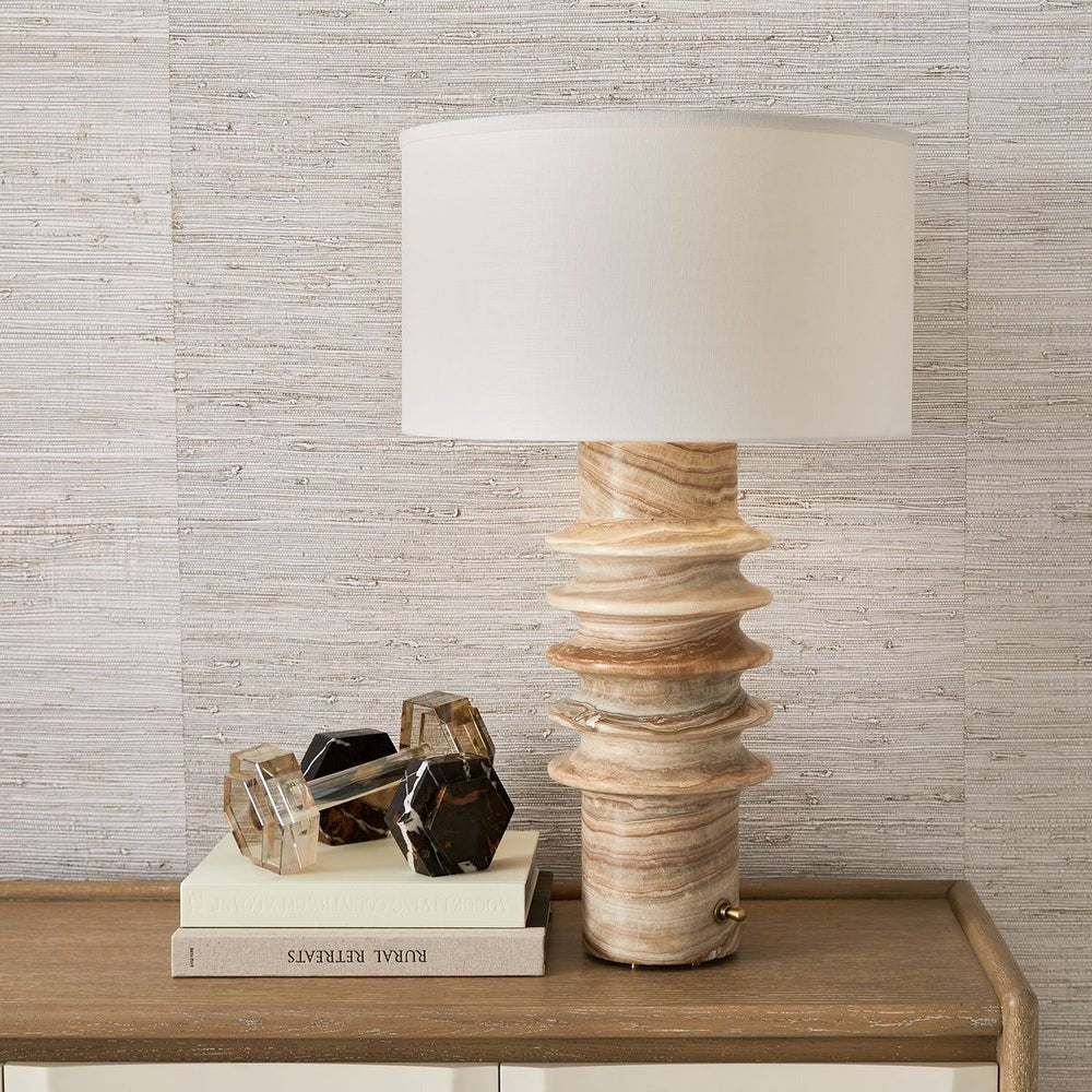 Uttermost Dumbbell Sculpture in Crystal