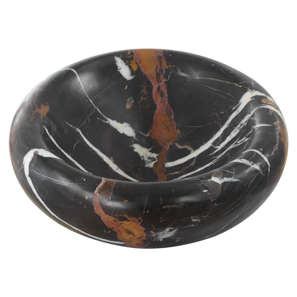Uttermost Swaddle Bowl in Michelangelo Marble Large