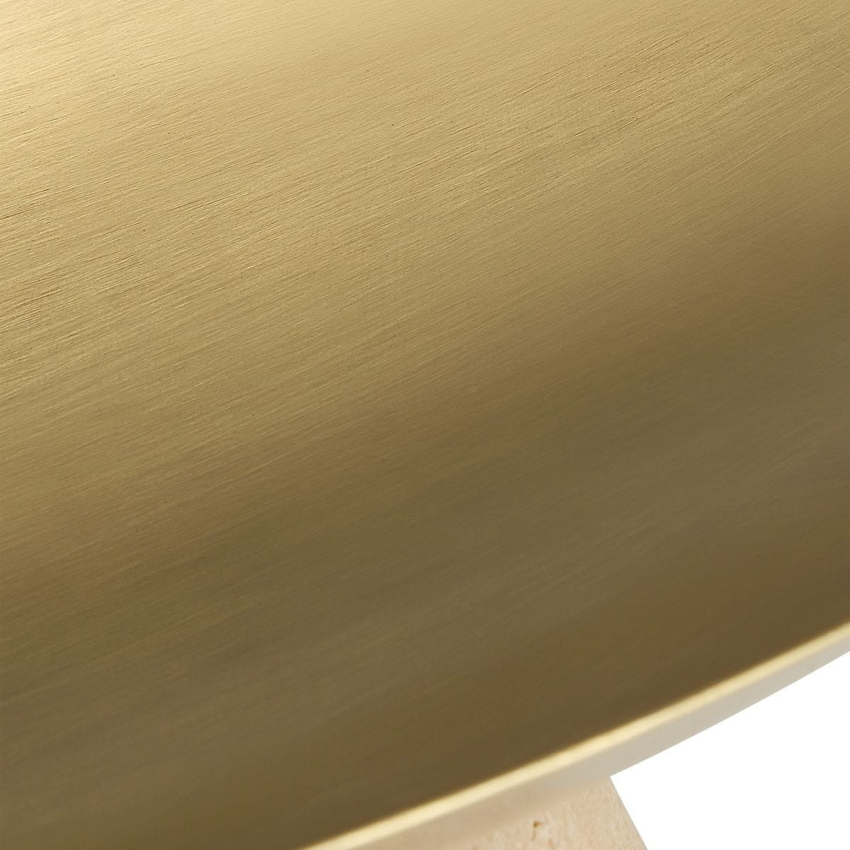 Uttermost Coup de Grace Low Bowl - Travertine
