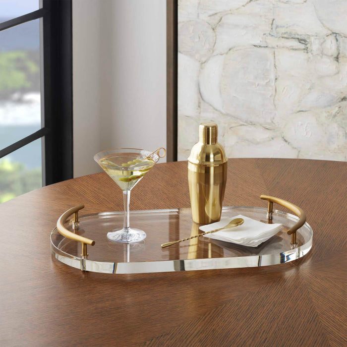 Uttermost Crystal Clear Tray
