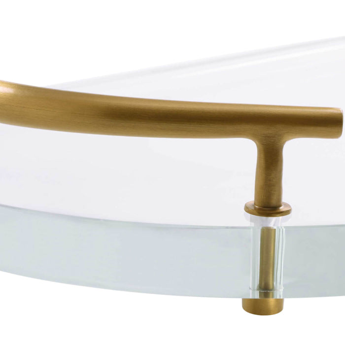 Uttermost Crystal Clear Tray