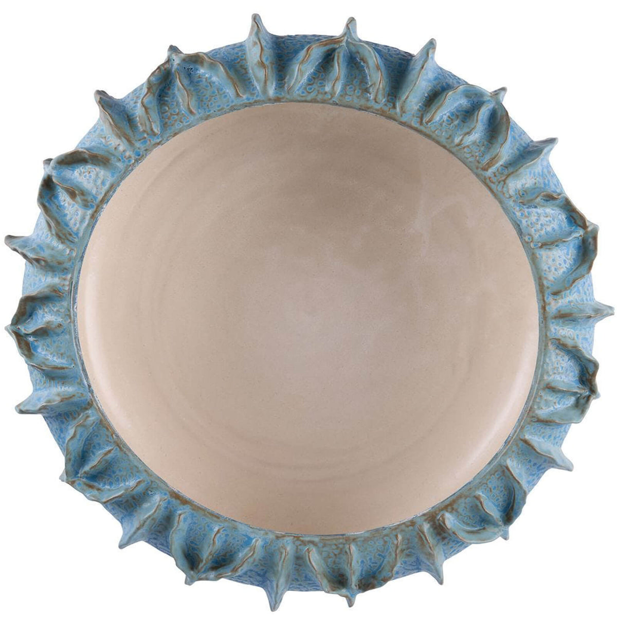 Uttermost Blue Marsh Bowl