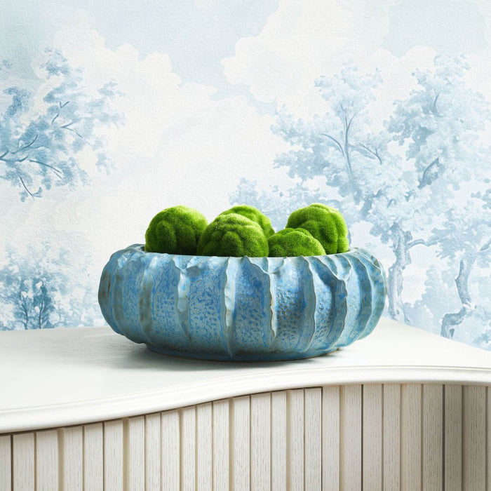 Uttermost Blue Marsh Bowl