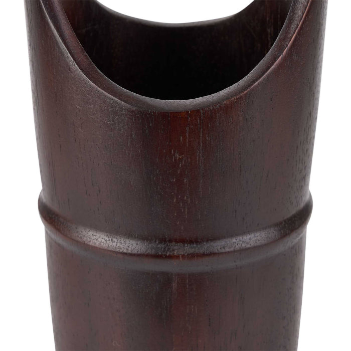 Uttermost Ikebana Vessels in Dark Walnut - Set of 2