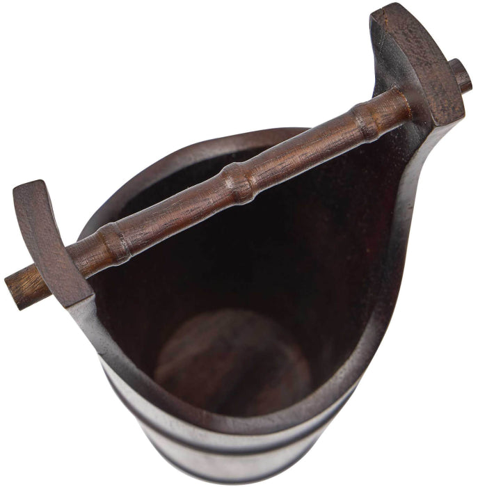 Uttermost Ikebana Vessels in Dark Walnut - Set of 2