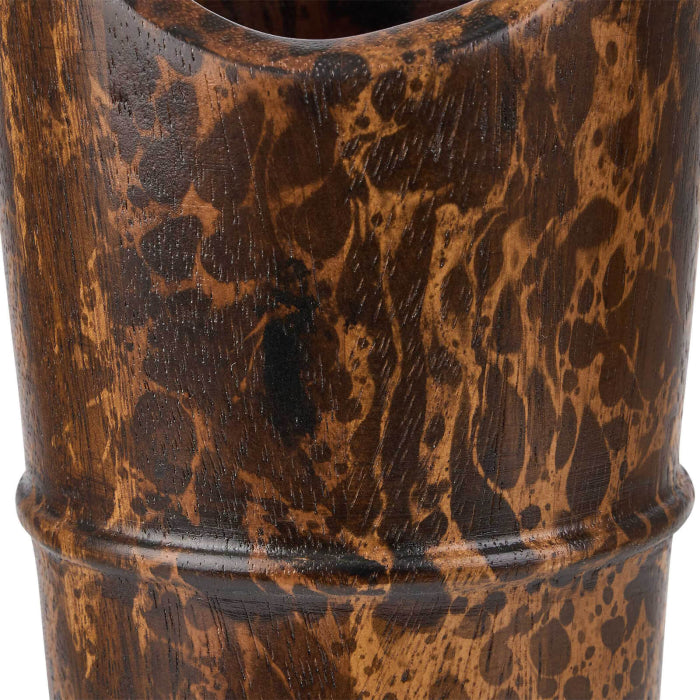 Uttermost Ikebana Vessels in Tortoise - Set of 2
