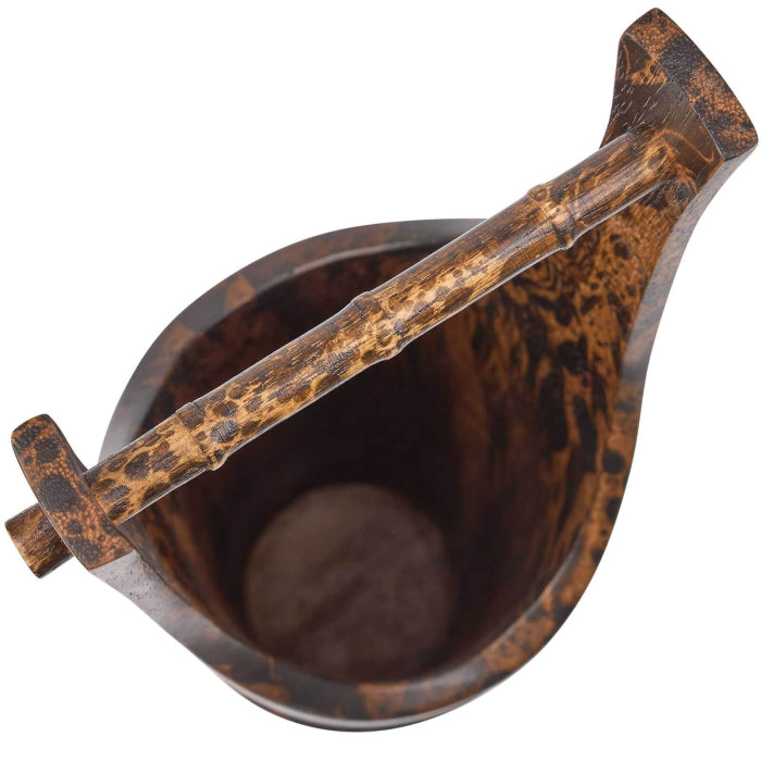 Uttermost Ikebana Vessels in Tortoise - Set of 2
