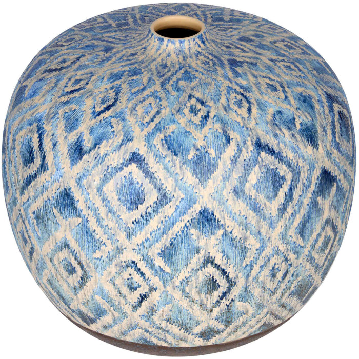 Uttermost Diamond Batik Vase