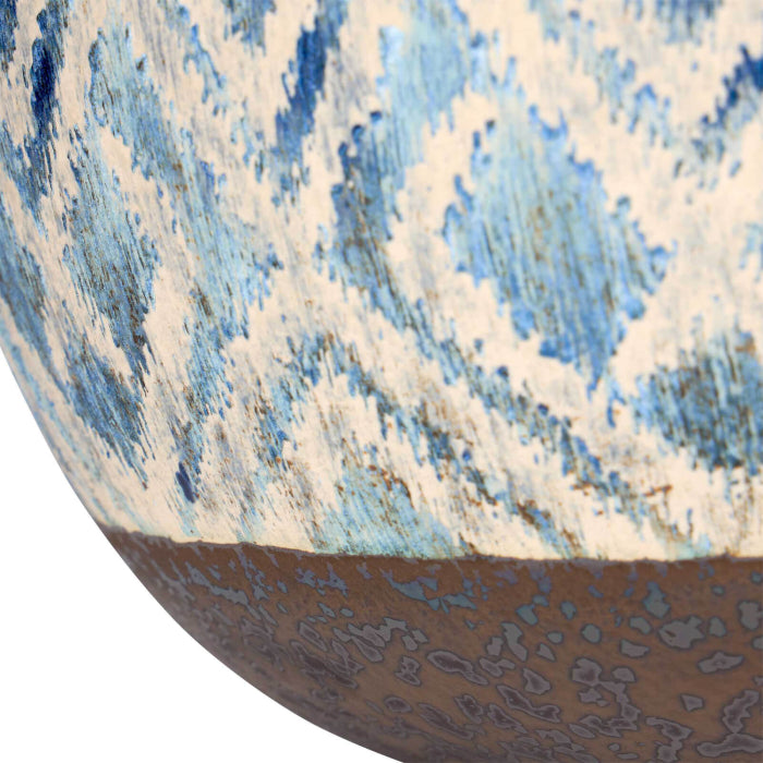 Uttermost Diamond Batik Vase