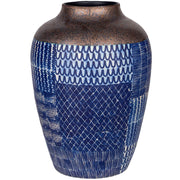 Ikat Quilt Vase