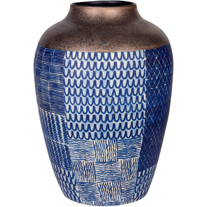 Uttermost Ikat Quilt Vase