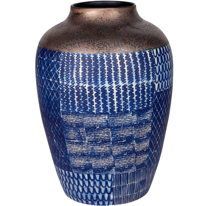 Uttermost Ikat Quilt Vase