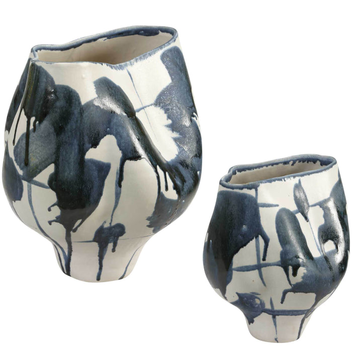 Uttermost Expressionism Vases - Set of 2
