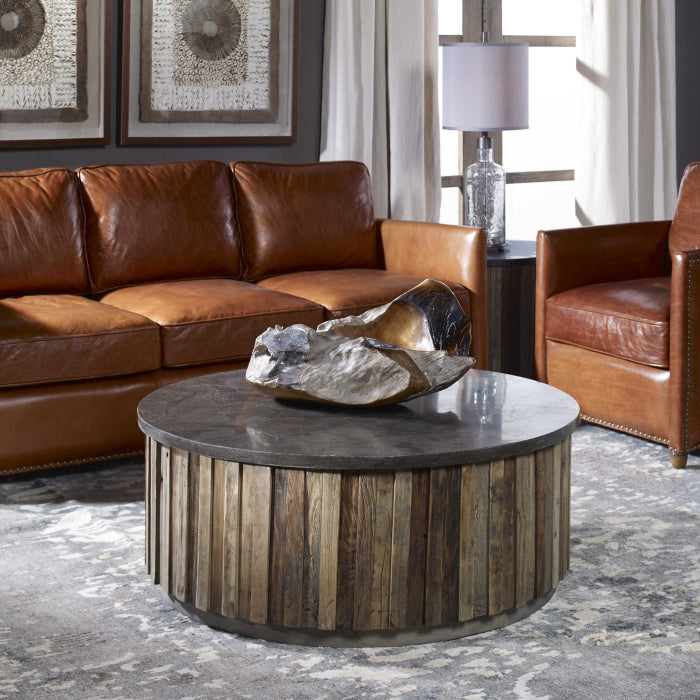 Uttermost Giulio Teak Bowl