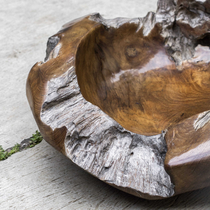 Uttermost Giulio Teak Bowl