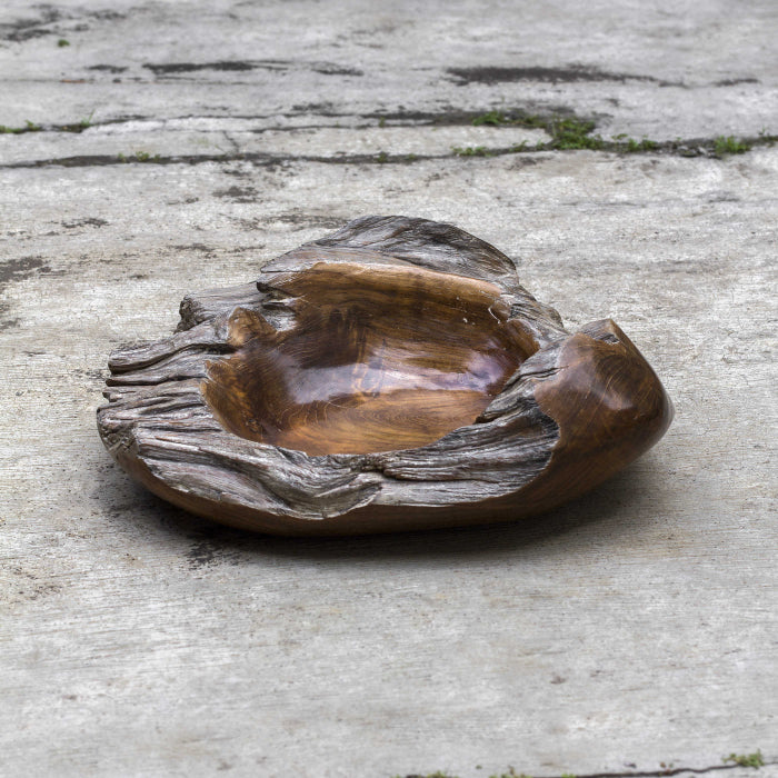 Uttermost Giulio Teak Bowl