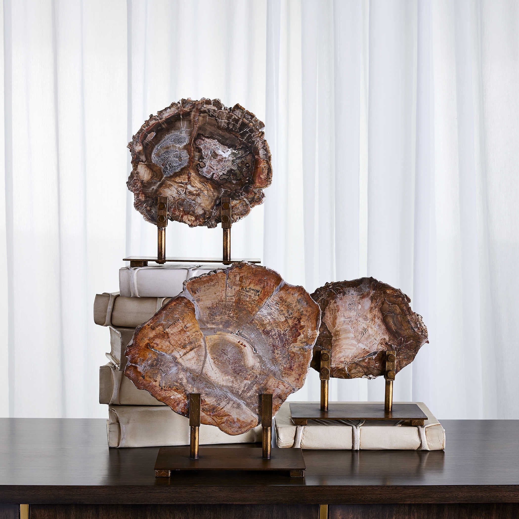 Uttermost Petrified Wood Sculpture