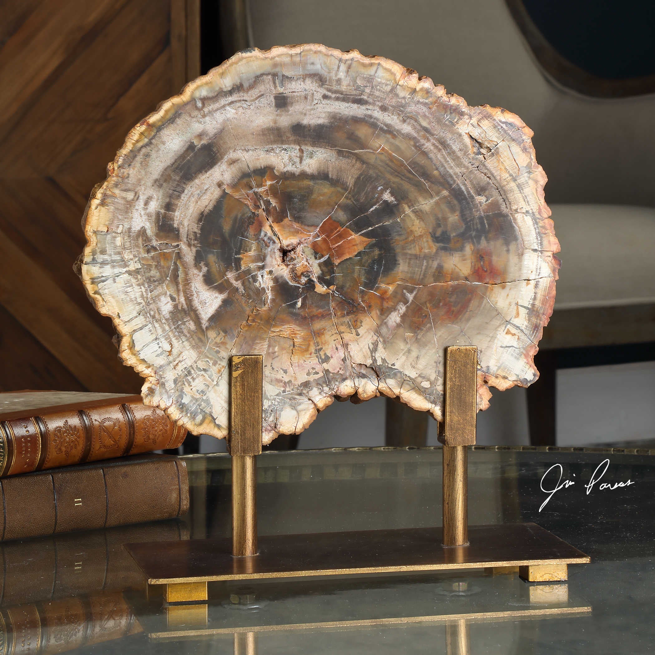 Uttermost Petrified Wood Sculpture