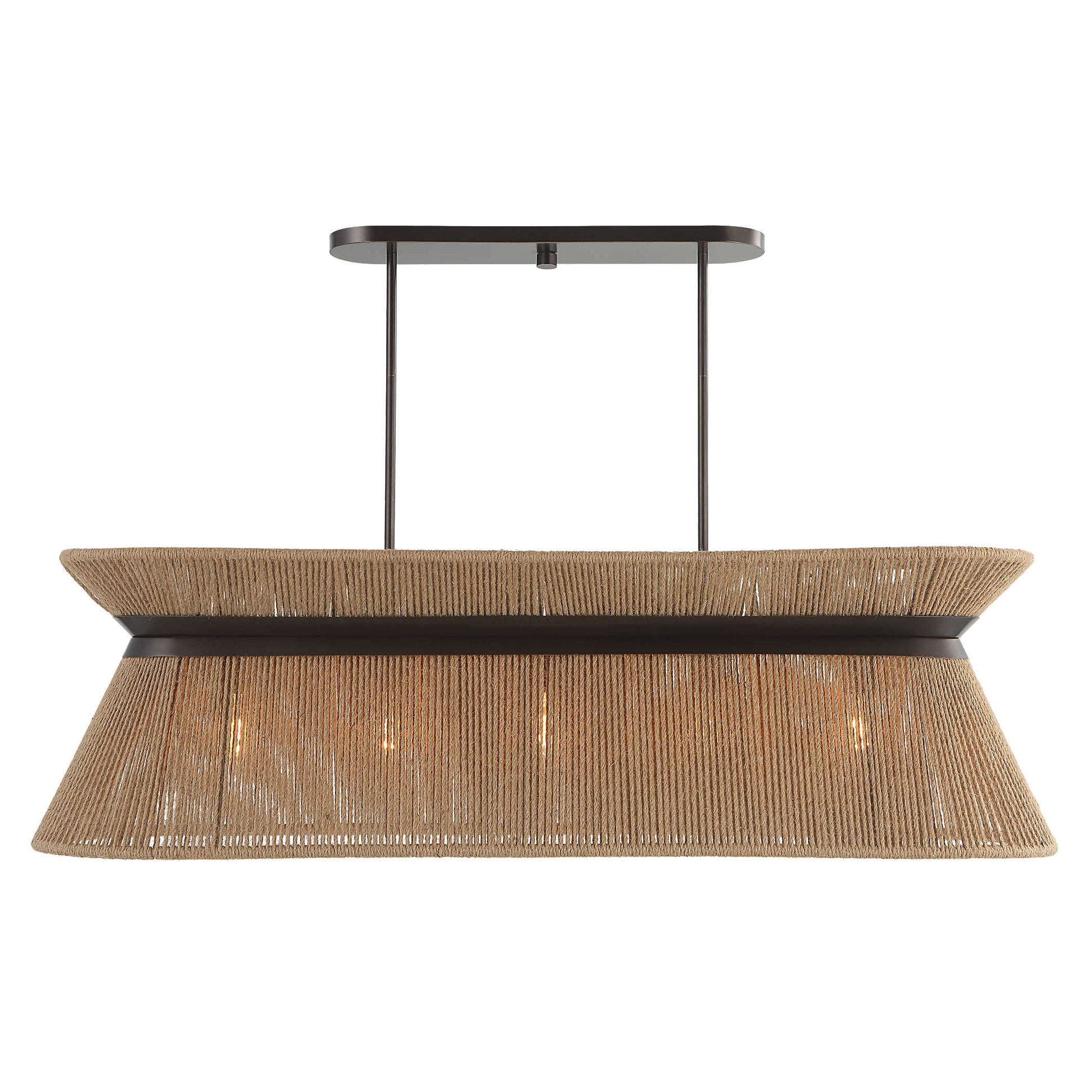Highly Strung 5 Light Linear Pendant in Natural
