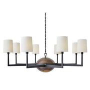 Open Arms 8 Light Chandelier
