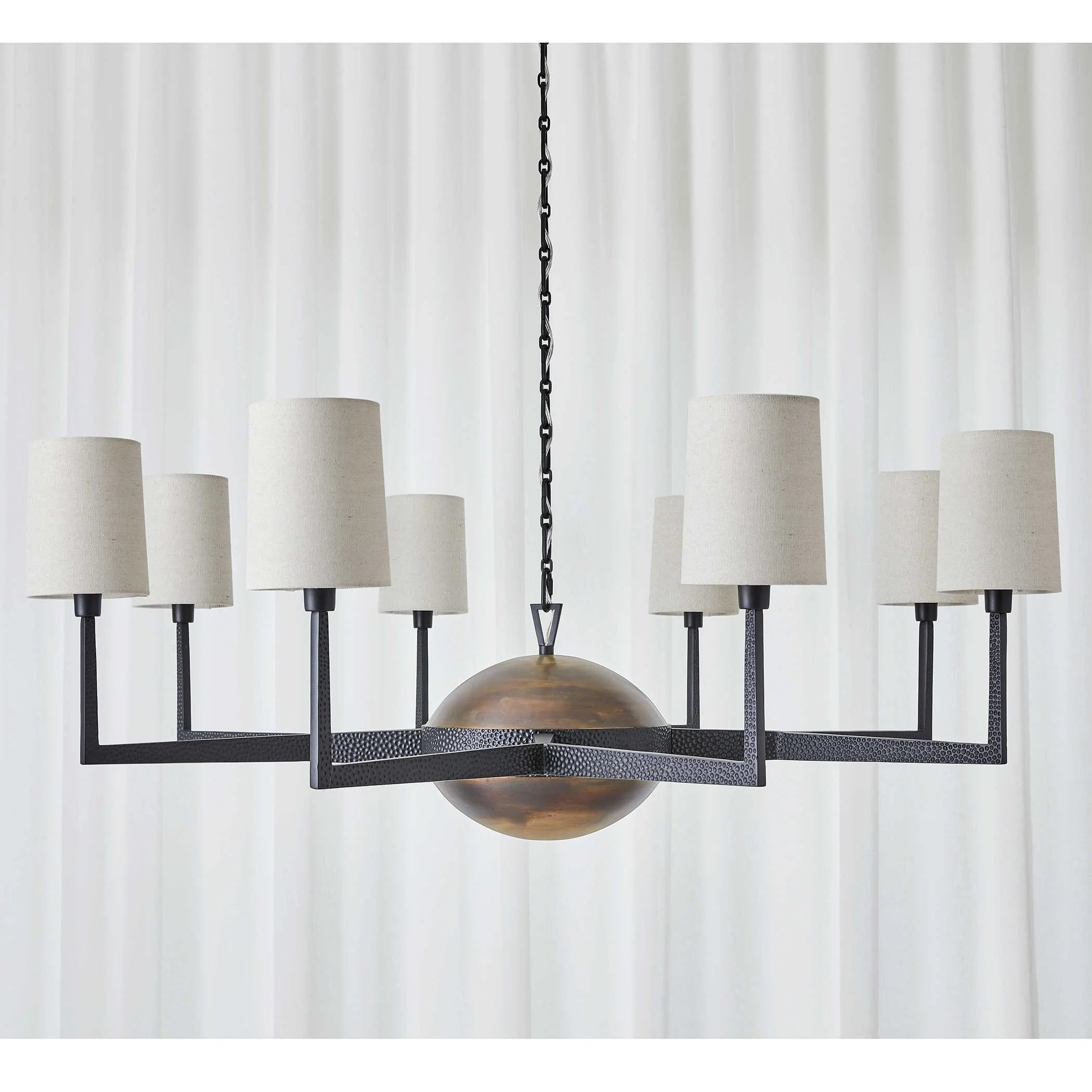Uttermost Open Arms 8 Light Chandelier
