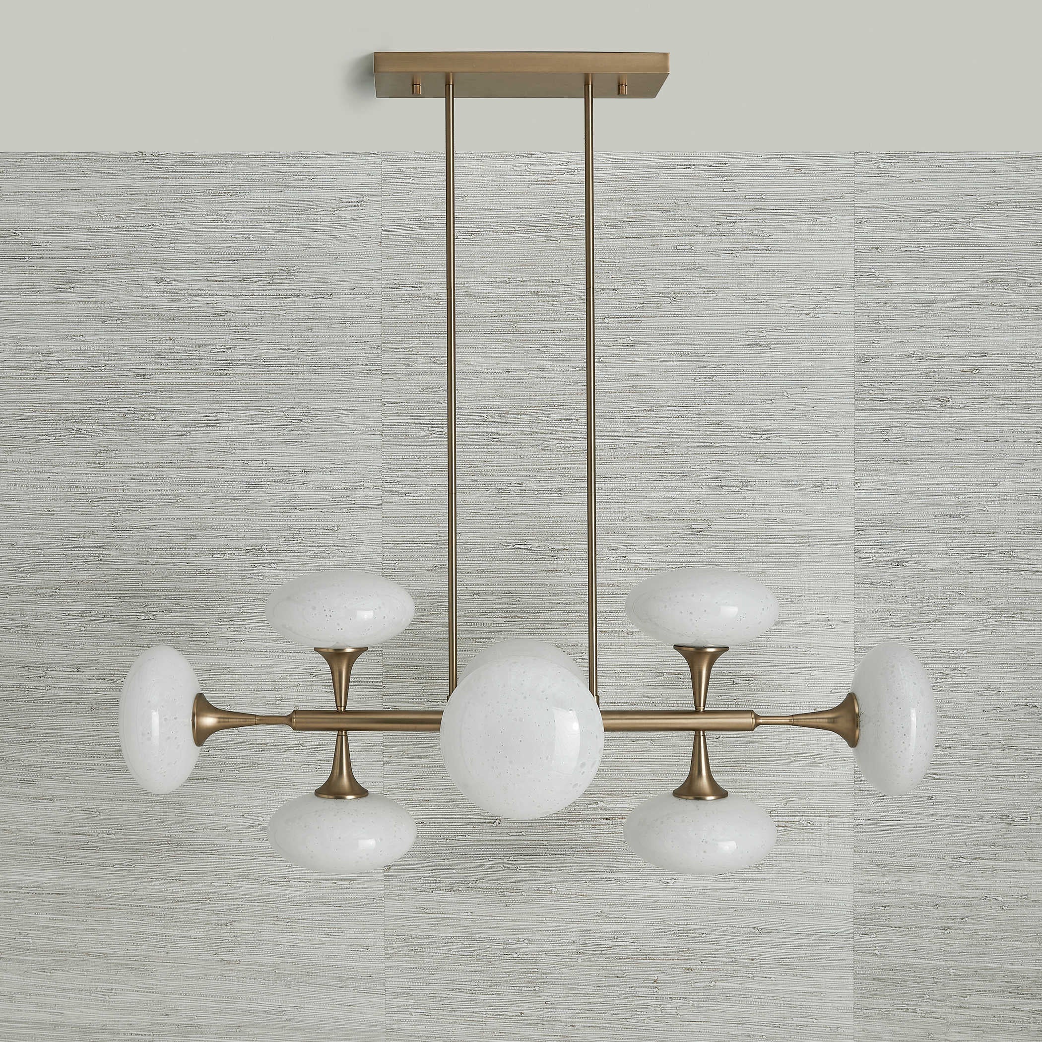 Uttermost Vienna 8 Light Pendant in Brass