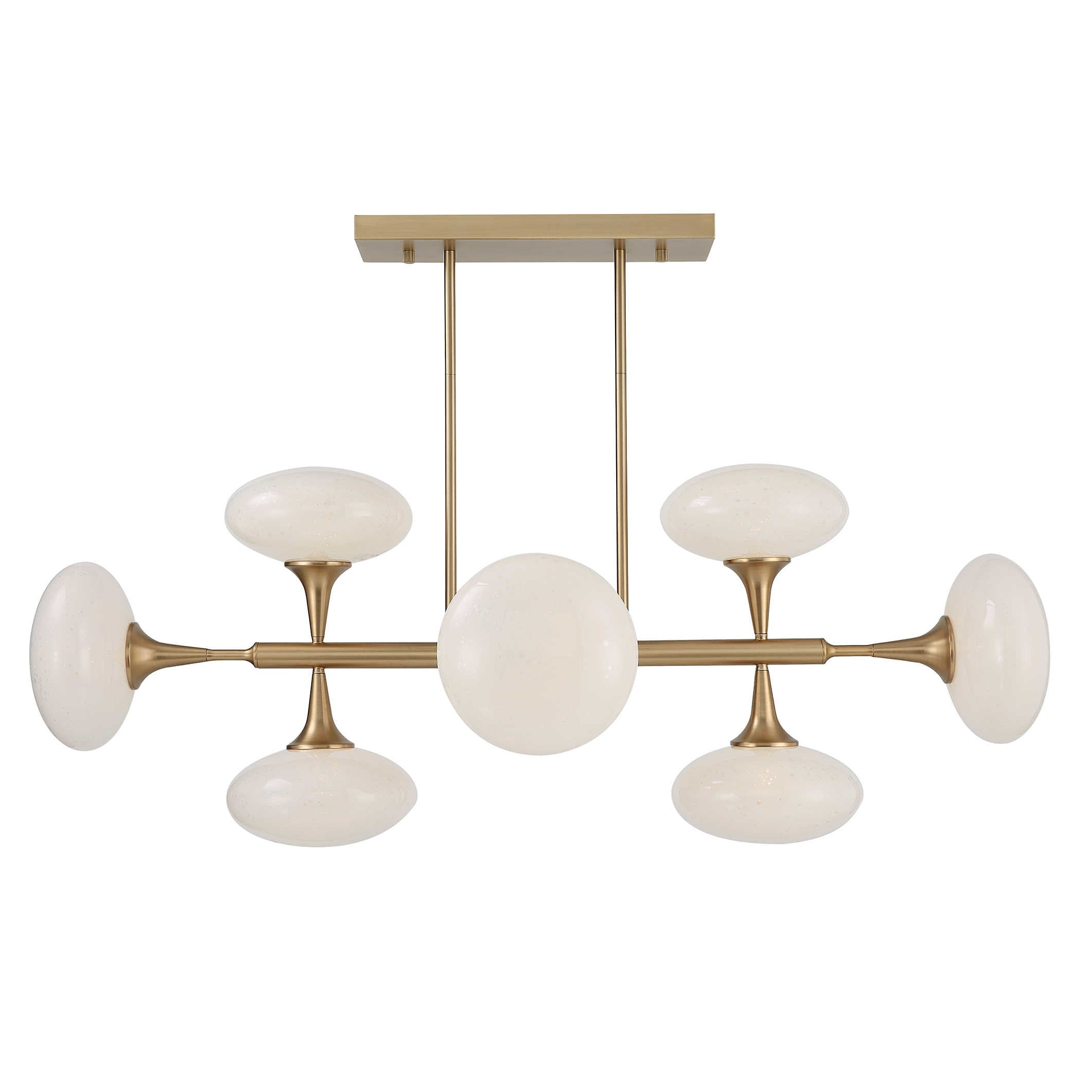 Uttermost Vienna 8 Light Pendant in Brass