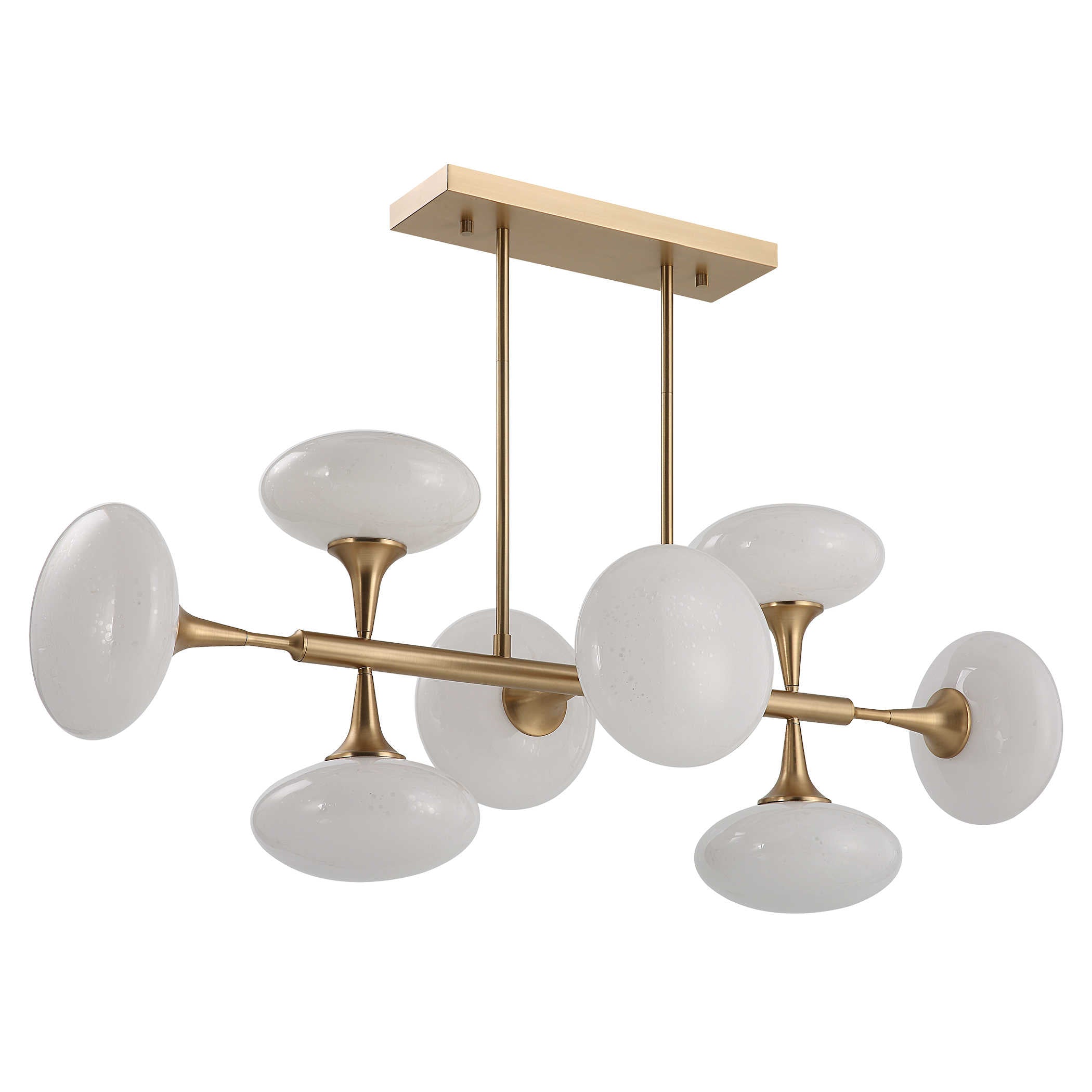 Uttermost Vienna 8 Light Pendant in Brass