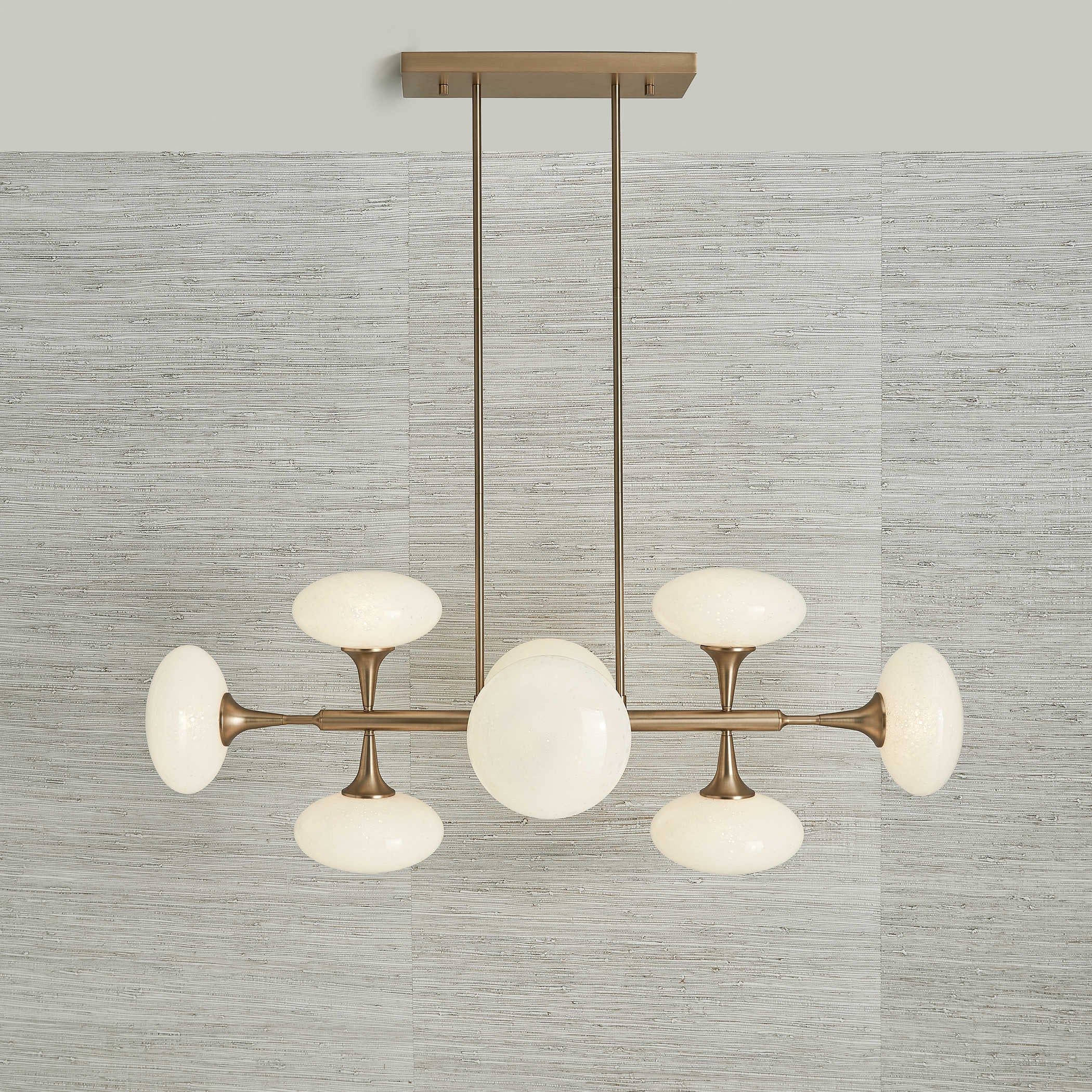 Uttermost Vienna 8 Light Pendant in Brass