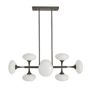 Vienna 8 Light Pendant in Bronze