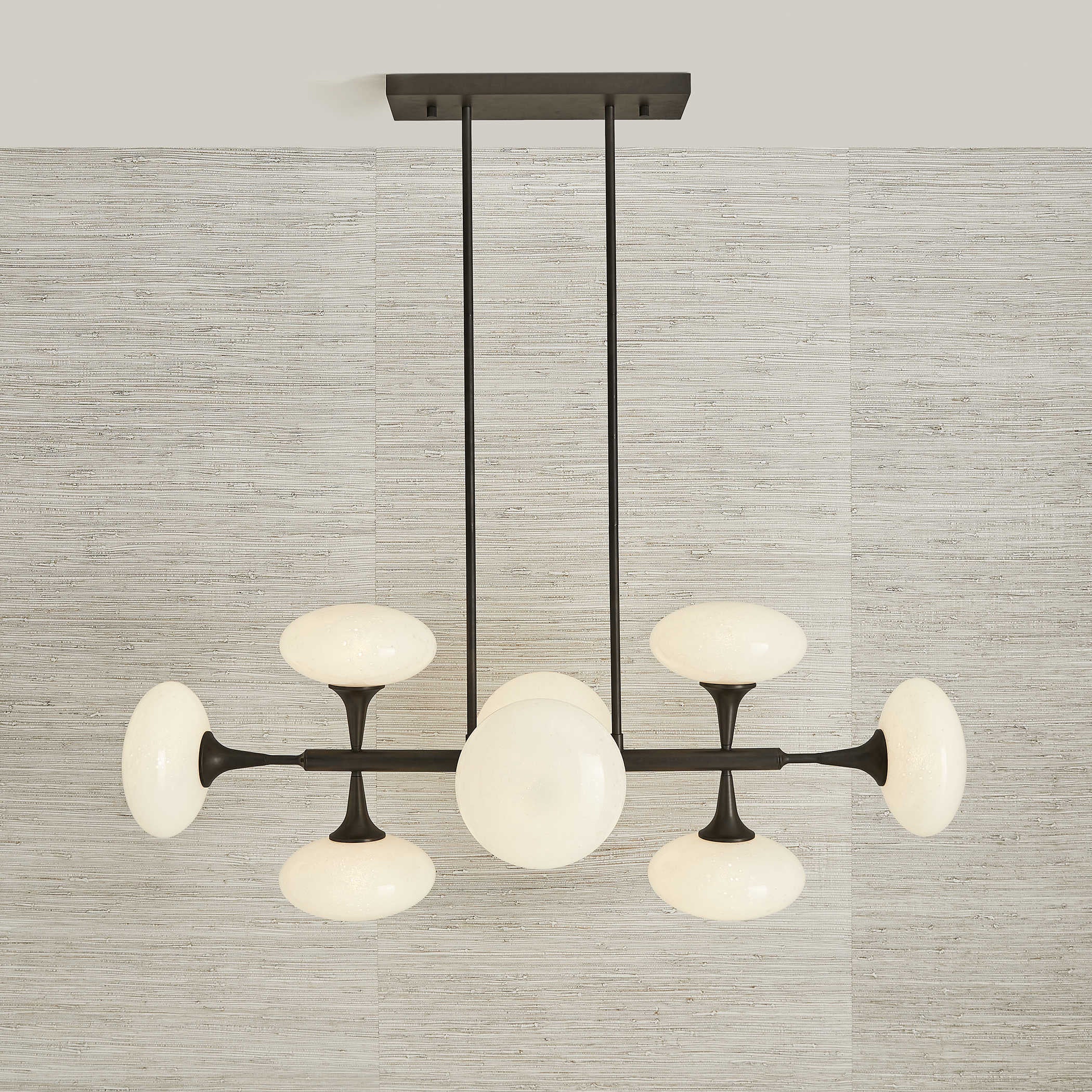 Uttermost Vienna 8 Light Pendant in Bronze