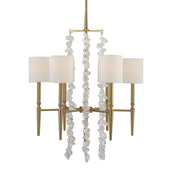 Waterfall 6 Light Chandelier