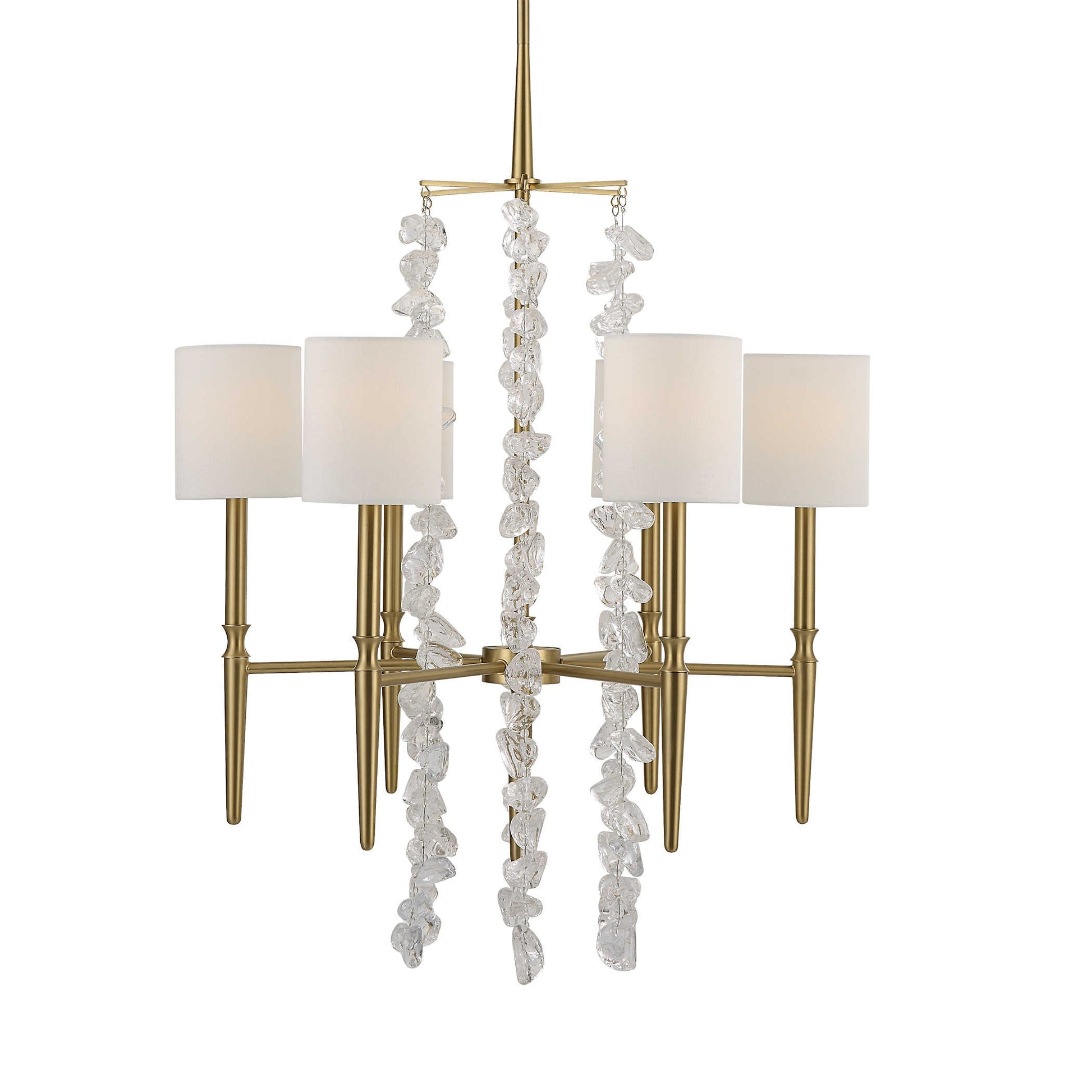 Waterfall 6 Light Chandelier