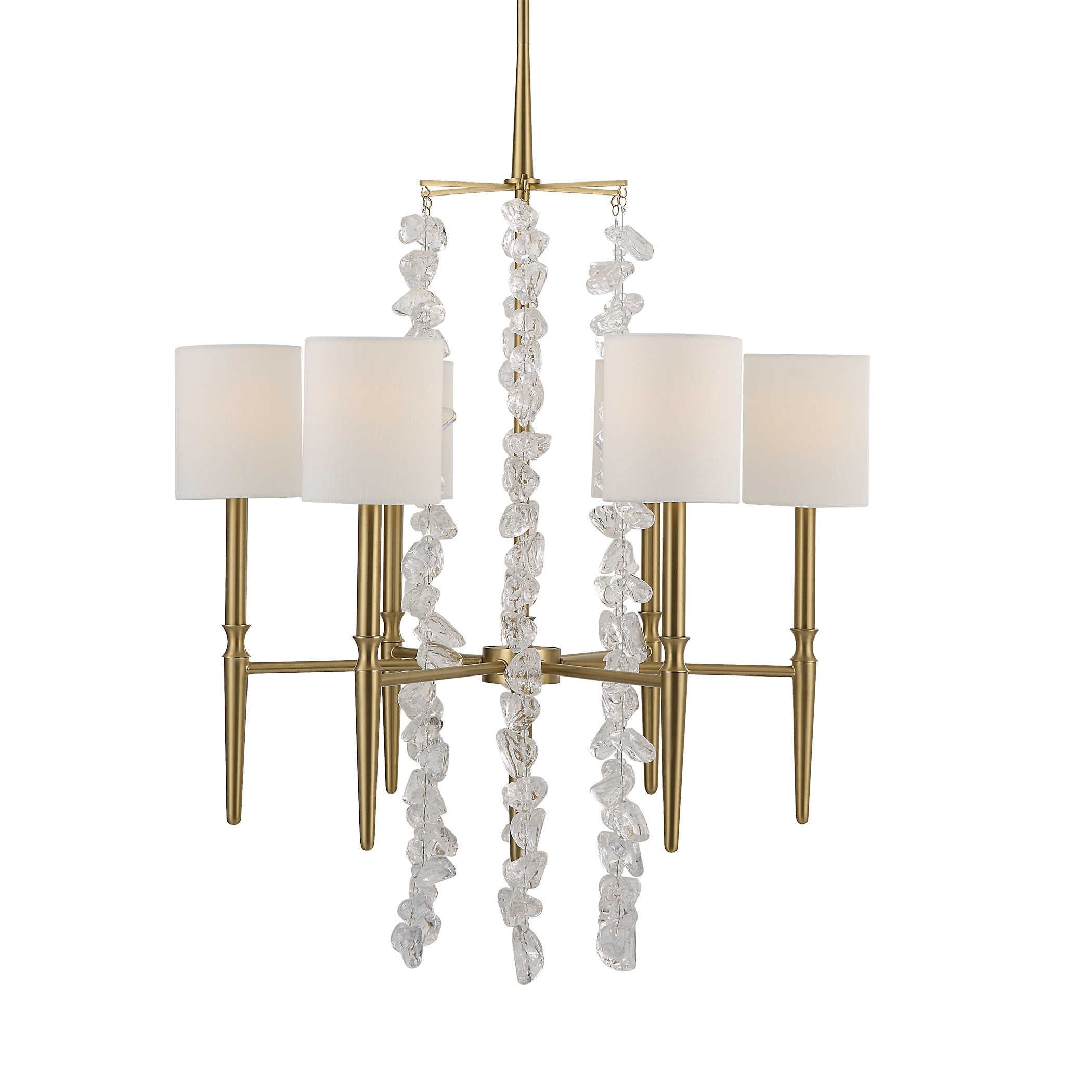 Waterfall 6 Light Chandelier