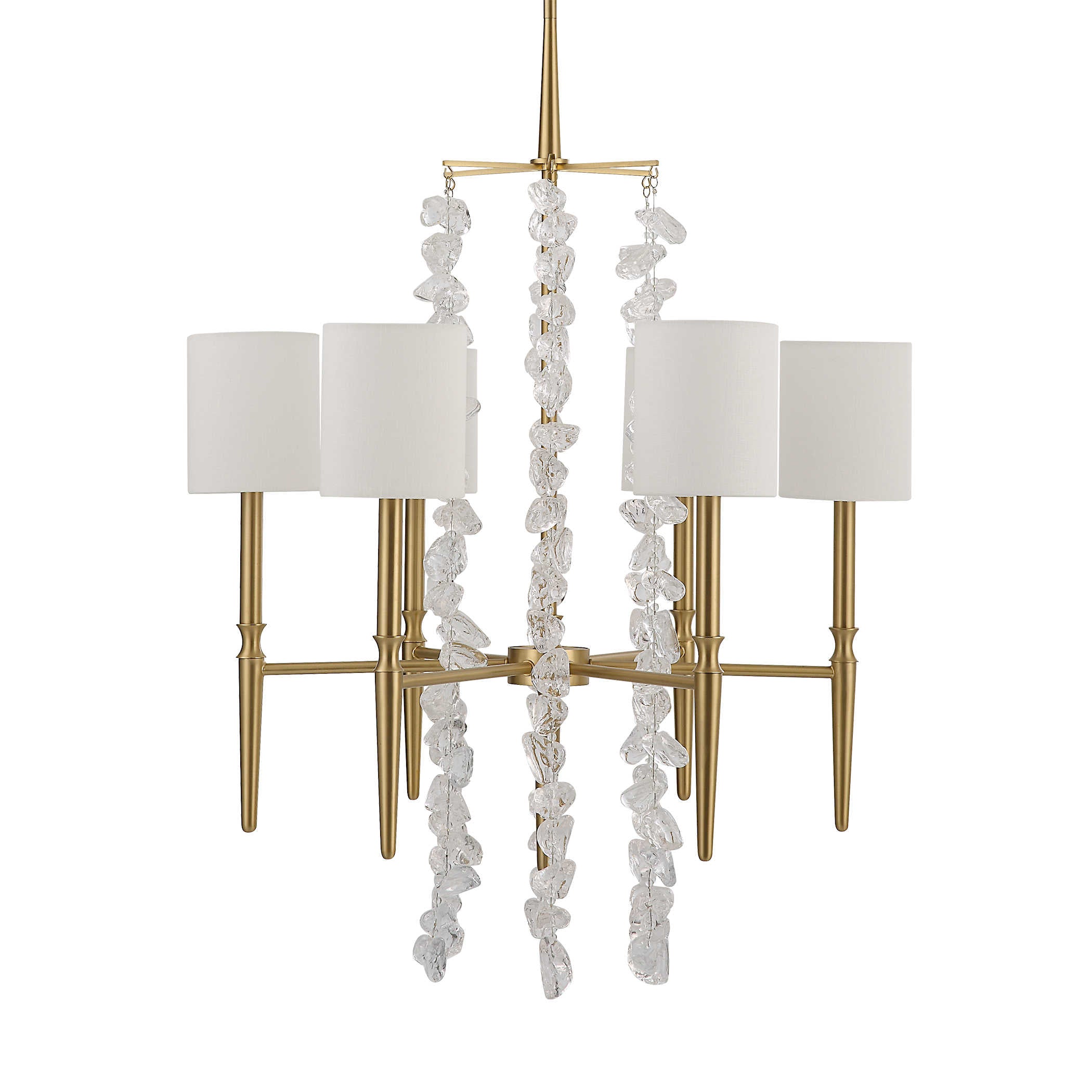 Uttermost Waterfall 6 Light Chandelier