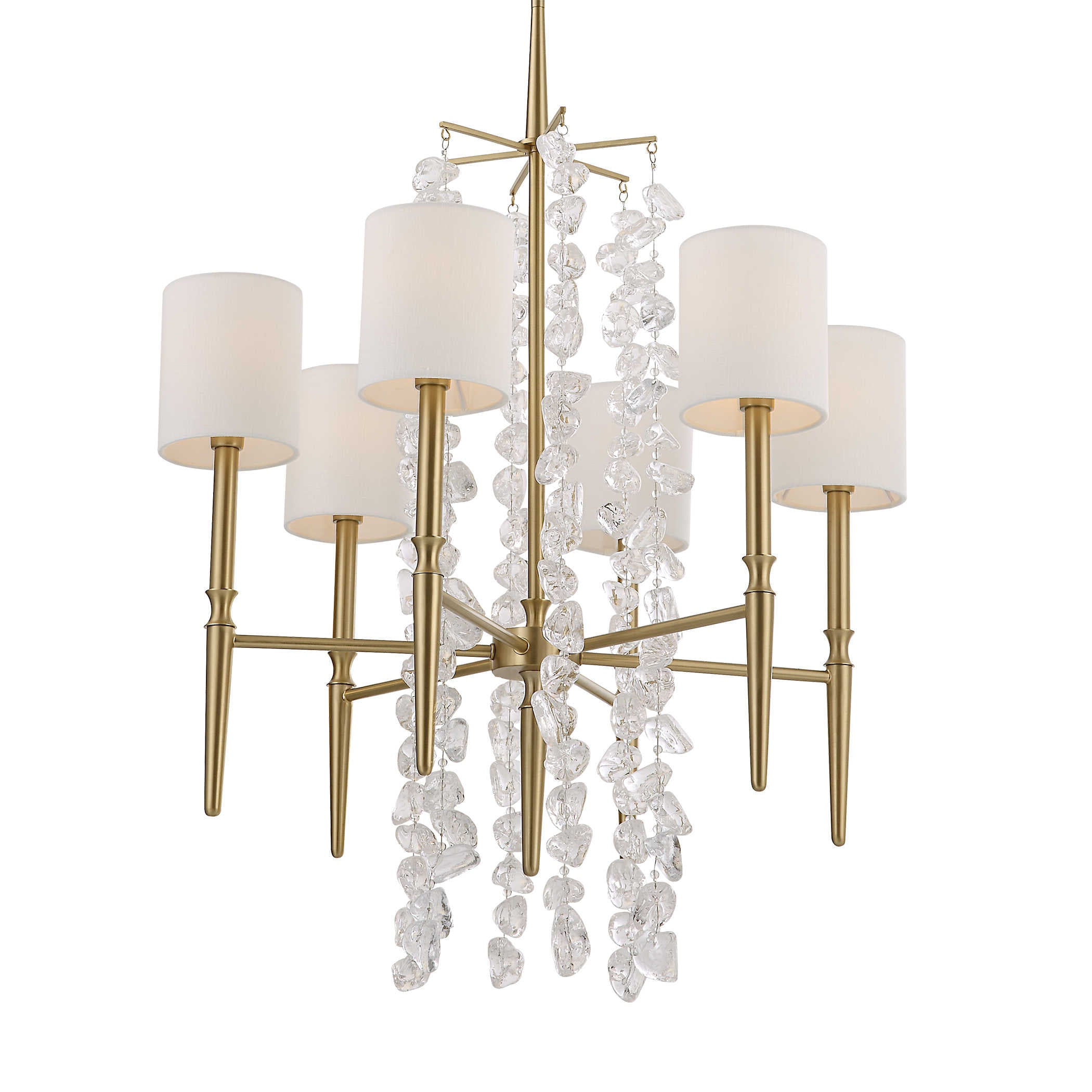 Uttermost Waterfall 6 Light Chandelier
