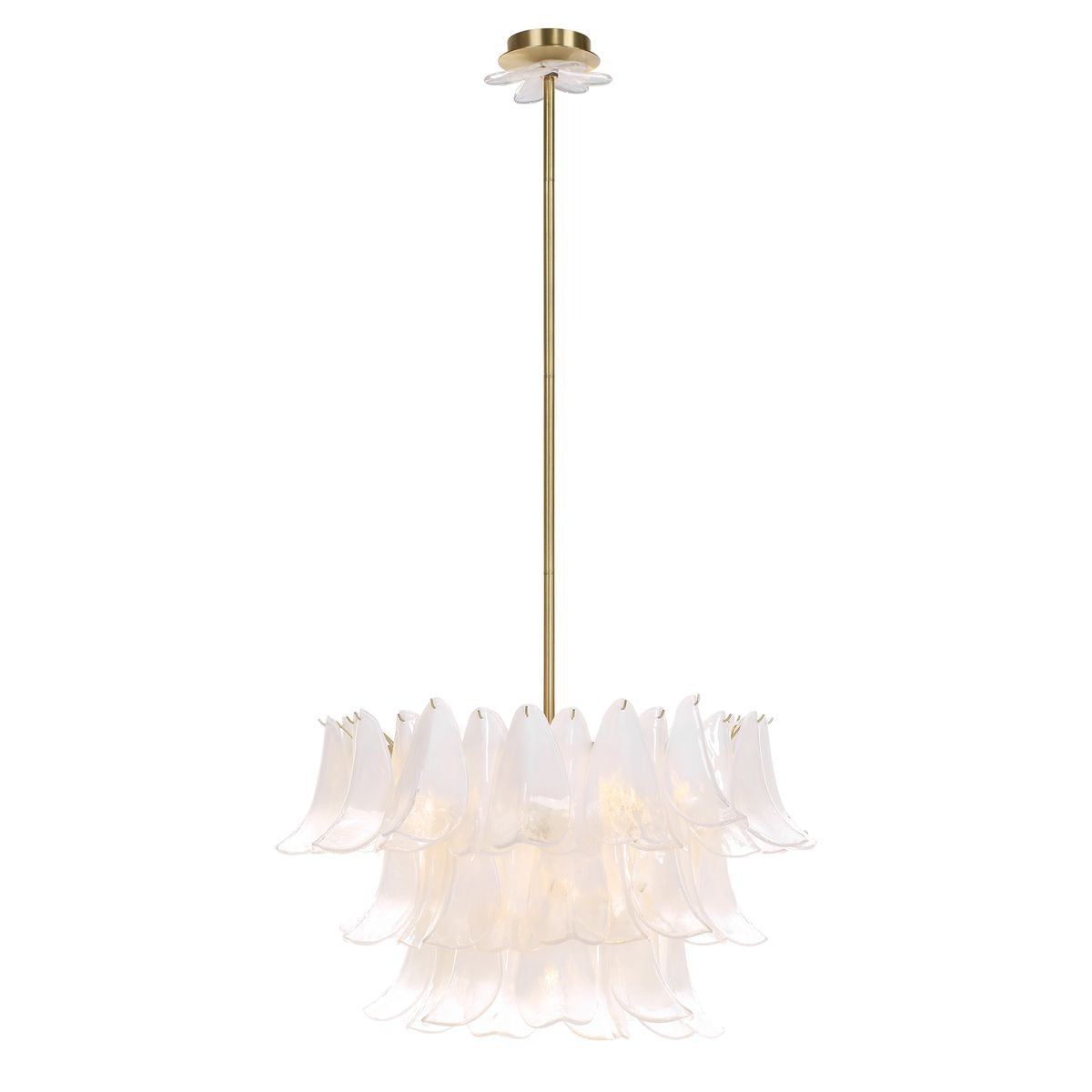 Uttermost White Lotus 10 Light Pendant
