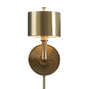 Knurl Wall Light - Brass