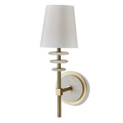 Alabaster Torch Wall Light