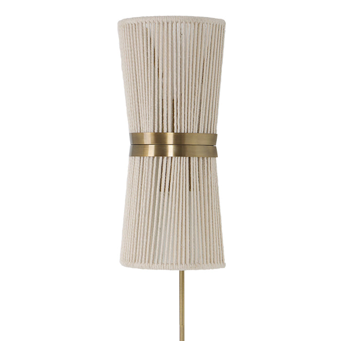 Uttermost Highly Strung Wall Light White