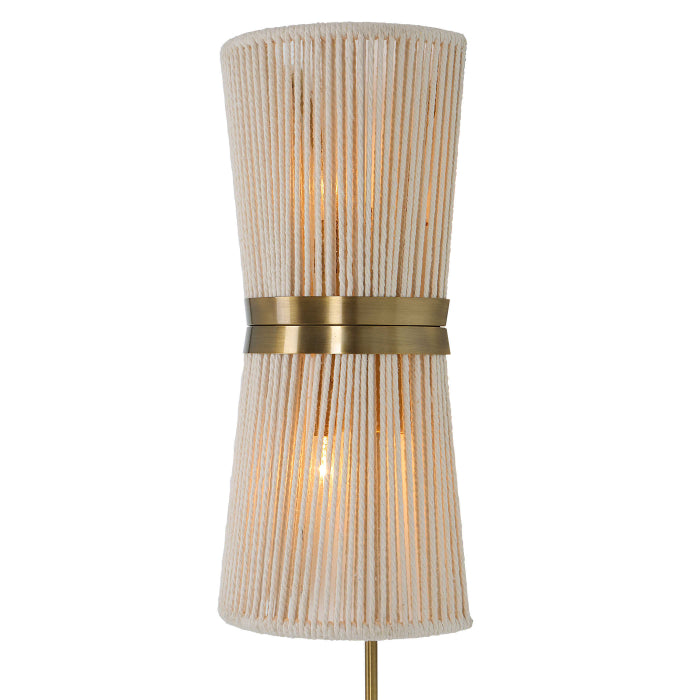 Uttermost Highly Strung Wall Light White