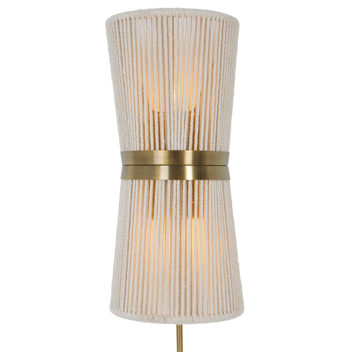 Uttermost Highly Strung Wall Light White