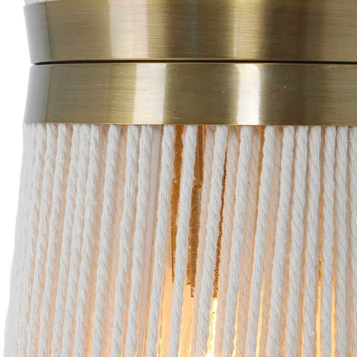 Uttermost Highly Strung Wall Light White